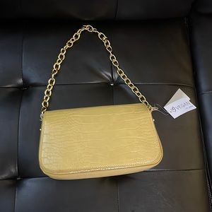 Brand new Beige Vegan purse